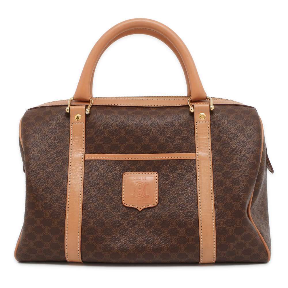 Celine Macadam Handbag Boston Bag